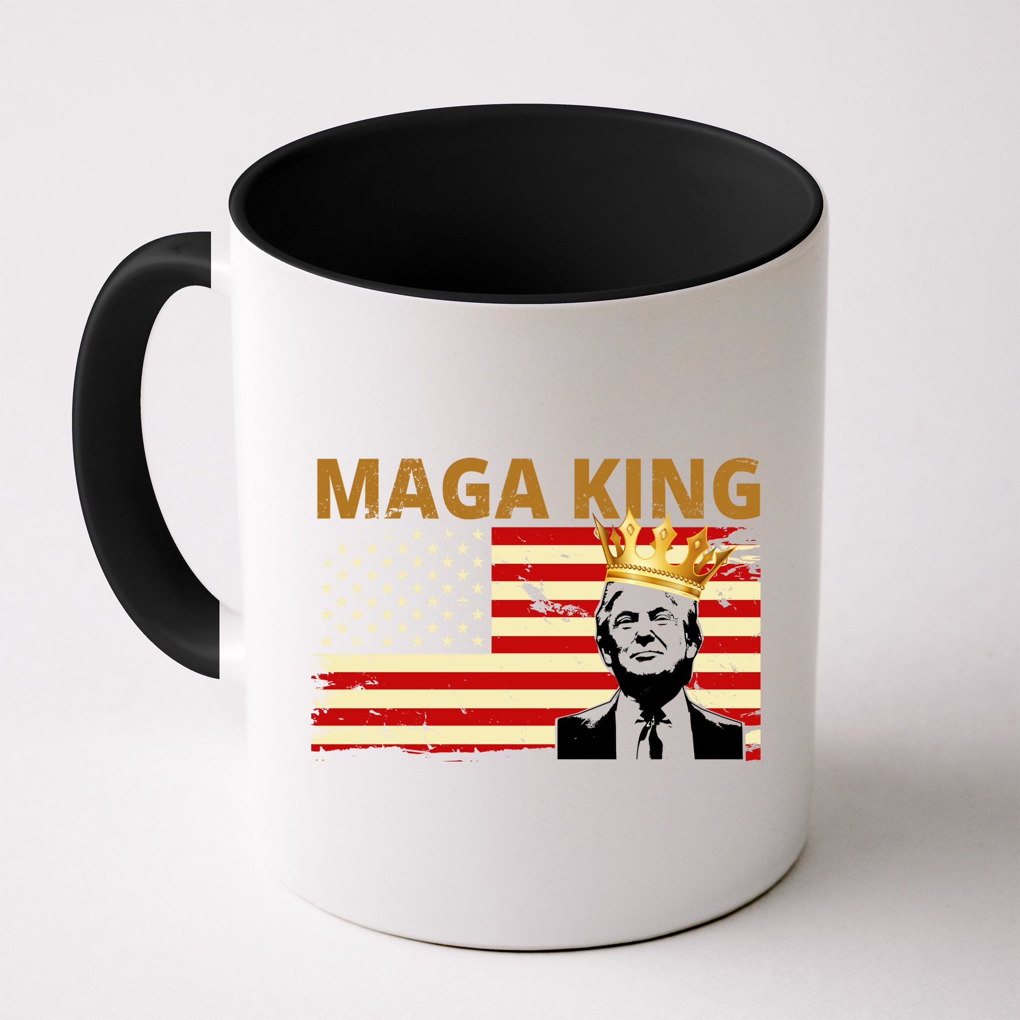 MAGA King Donald Trump Usa Flag Mug