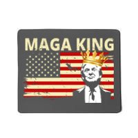 MAGA King Donald Trump Usa Flag Mousepad