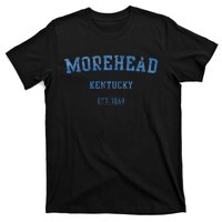 Morehead Kentucky Distressed Text Sport Style T-Shirt