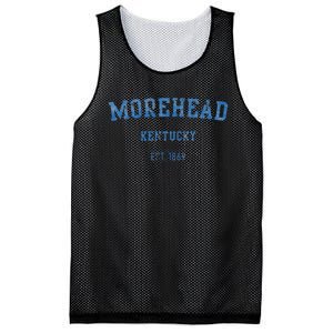 Morehead Kentucky Distressed Text Sport Style Mesh Reversible Basketball Jersey Tank