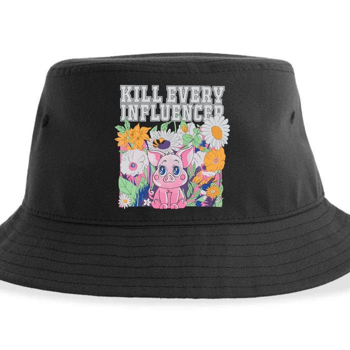 Meatcanyon Kill Every Iuencers Sustainable Bucket Hat