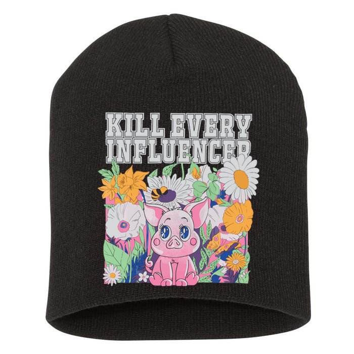 Meatcanyon Kill Every Iuencers Short Acrylic Beanie