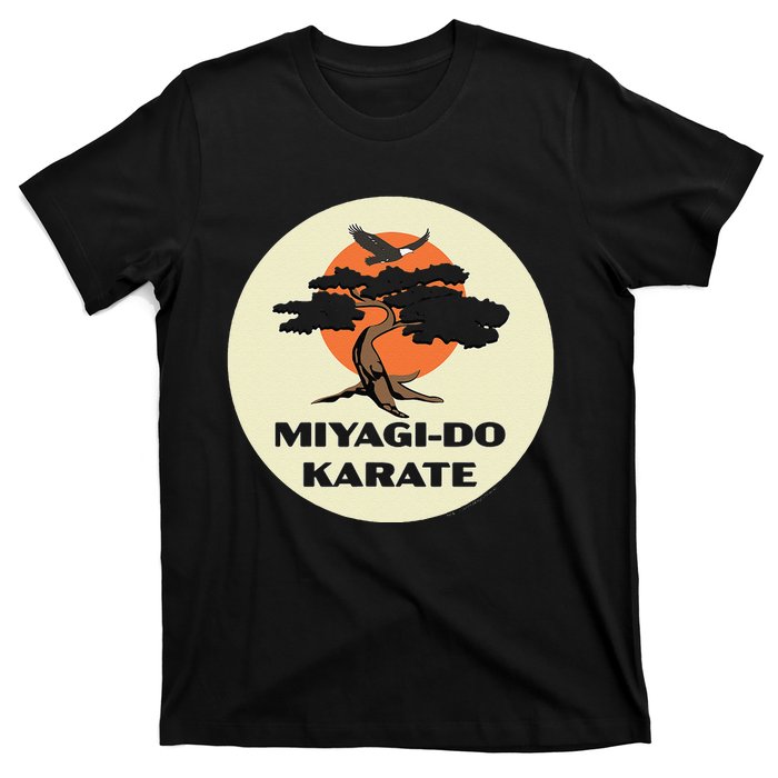 Miyagido Karate Eagle Fang Bonsai Tree Dojo Logo T-Shirt