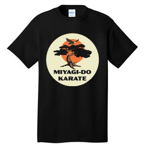 Miyagido Karate Eagle Fang Bonsai Tree Dojo Logo Tall T-Shirt