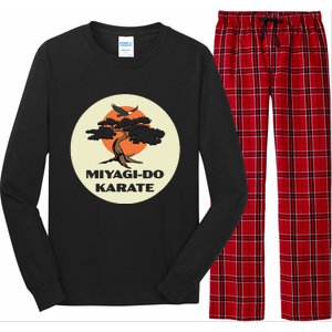 Miyagido Karate Eagle Fang Bonsai Tree Dojo Logo Long Sleeve Pajama Set