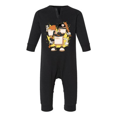 Mafia Keyboard Funny Infant Fleece One Piece