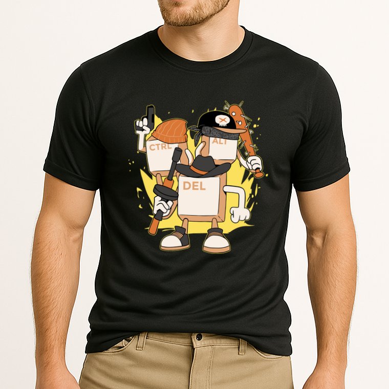 Mafia Keyboard Funny Performance Shirt