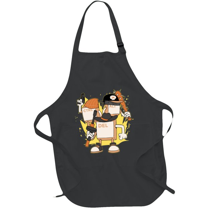 Mafia Keyboard Funny Apron