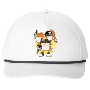 Mafia Keyboard Funny Snapback Five-Panel Rope Hat