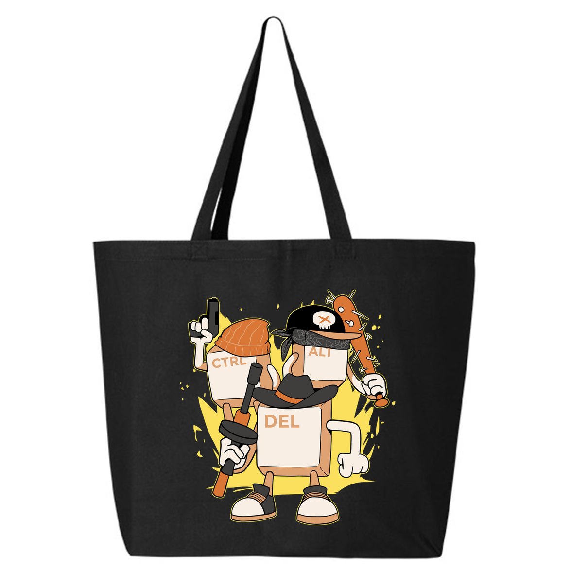 Mafia Keyboard Funny 25L Jumbo Tote