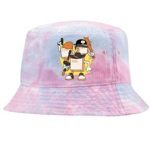 Mafia Keyboard Funny Tie-Dyed Bucket Hat