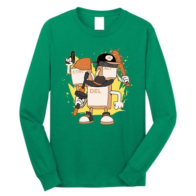 Mafia Keyboard Funny Long Sleeve Shirt