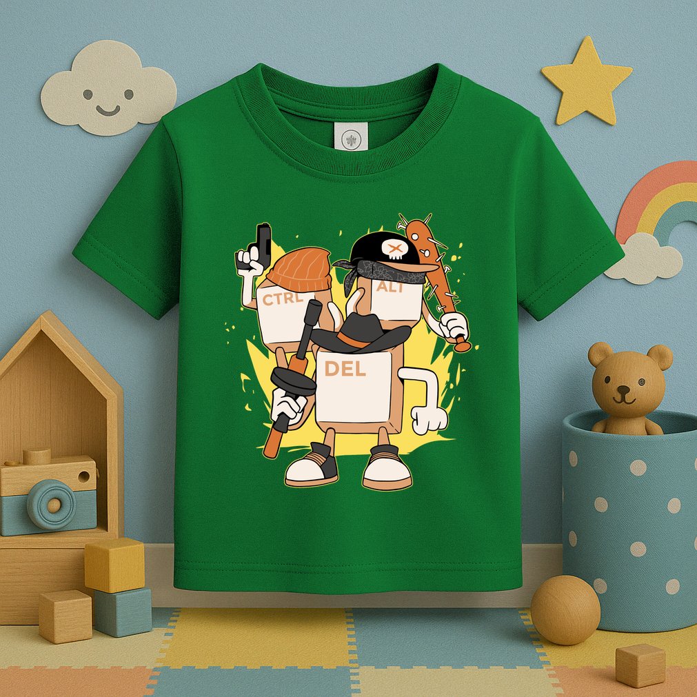 Mafia Keyboard Funny Toddler T-Shirt