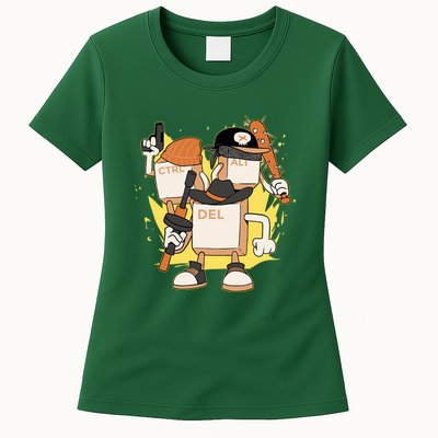 Mafia Keyboard Funny Womens T-Shirt