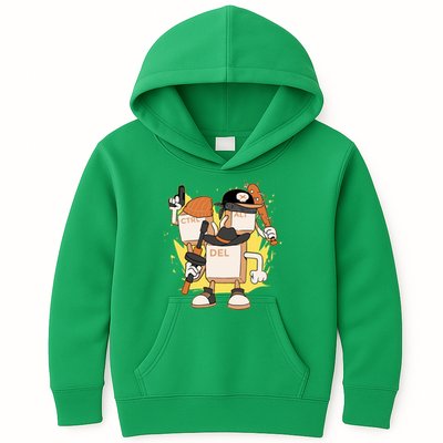 Mafia Keyboard Funny Kids Hoodie