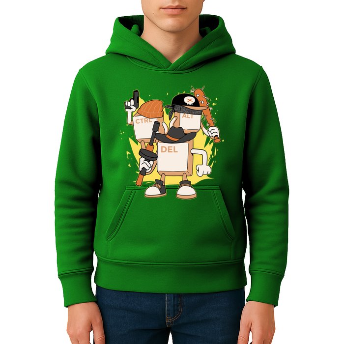Mafia Keyboard Funny Kids Hoodie