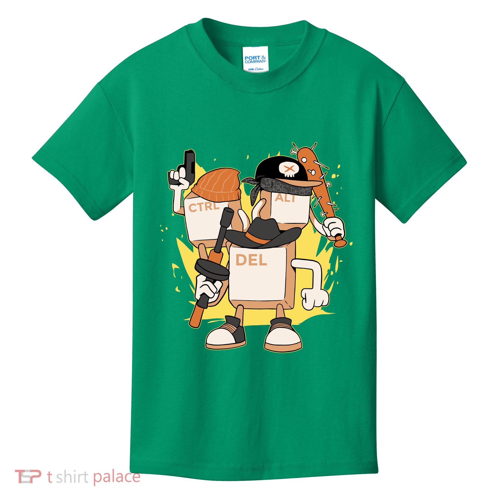 Mafia Keyboard Funny Kids T-Shirt