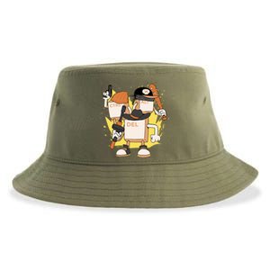 Mafia Keyboard Funny Sustainable Bucket Hat