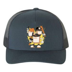 Mafia Keyboard Funny Yupoong Adult 5-Panel Trucker Hat