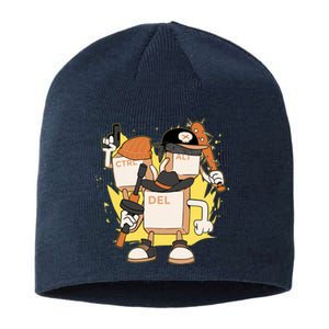 Mafia Keyboard Funny Sustainable Beanie