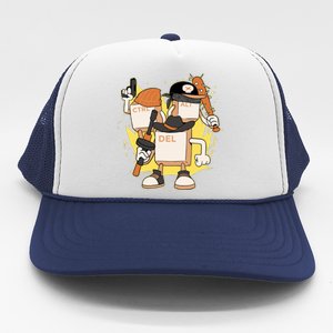 Mafia Keyboard Funny Trucker Hat