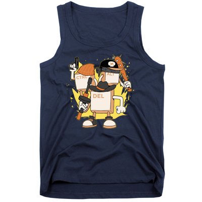 Mafia Keyboard Funny Tank Top