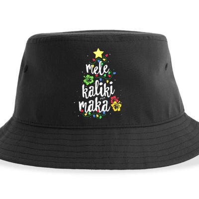 Mele Kalikimaka For Women Hawaiian Hawaii Christmas Sustainable Bucket Hat