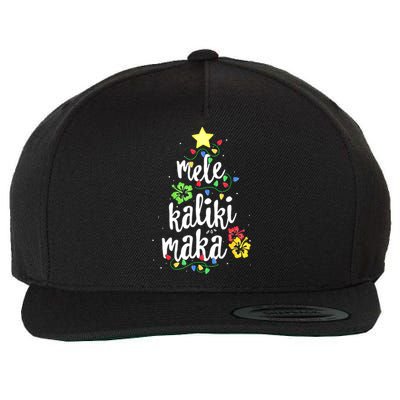 Mele Kalikimaka For Women Hawaiian Hawaii Christmas Wool Snapback Cap