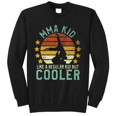 MMA Kids Funny Young Mixed Martial Arts Player Gift Sweatshirt