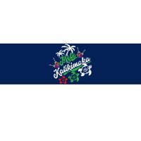 Mele Kalikimaka Fun Merry Christmas Bumper Sticker