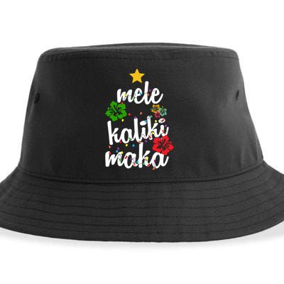 Mele Kalikimaka Festive Holiday Sustainable Bucket Hat