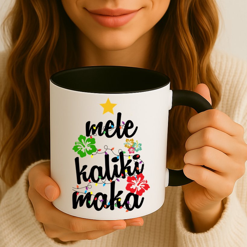 Mele Kalikimaka Festive Holiday Mug