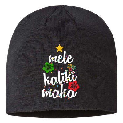 Mele Kalikimaka Festive Holiday Sustainable Beanie