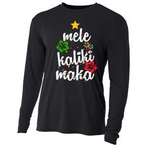 Mele Kalikimaka Festive Holiday Cooling Performance Long Sleeve Crew