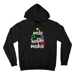 Mele Kalikimaka Festive Holiday Tall Hoodie