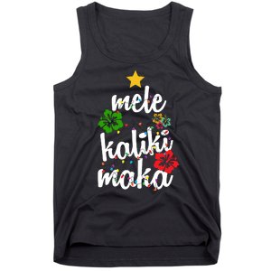 Mele Kalikimaka Festive Holiday Tank Top