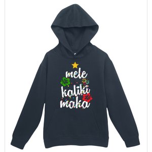 Mele Kalikimaka Festive Holiday Urban Pullover Hoodie