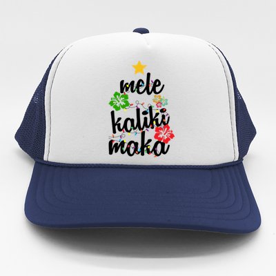 Mele Kalikimaka Festive Holiday Trucker Hat