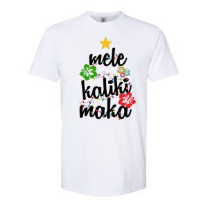 Mele Kalikimaka Festive Holiday Softstyle CVC T-Shirt