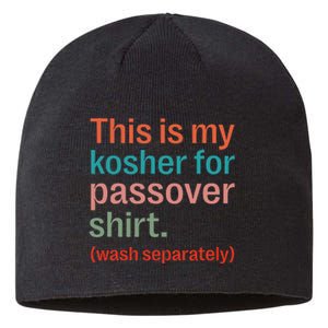 My Kosher For Passover Wash Separately Matzah Pesach Sustainable Beanie