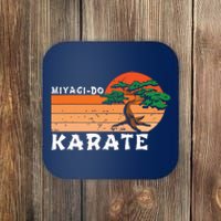 Miyagido Karate Funny Vintage Karate Bonsai Tree Coaster