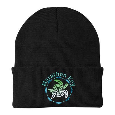 Marathon Key Florida Vintage Tribal Turtle Gift Beanie