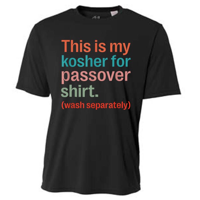 My Kosher For Passover Wash Separately Matzah Pesach Cooling Performance Crew T-Shirt