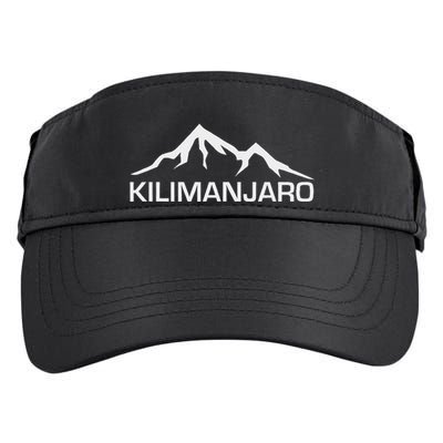 Mt. Kilimanjaro Graphic Adult Drive Performance Visor
