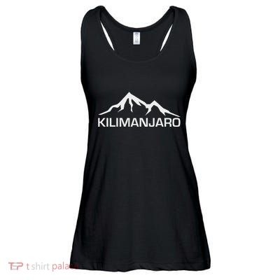Mt. Kilimanjaro Graphic Ladies Essential Flowy Tank