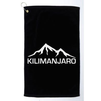 Mt. Kilimanjaro Graphic Golf Towel