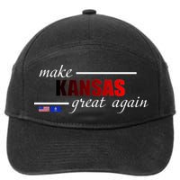 Make Kansas Great Again 7-Panel Snapback Hat