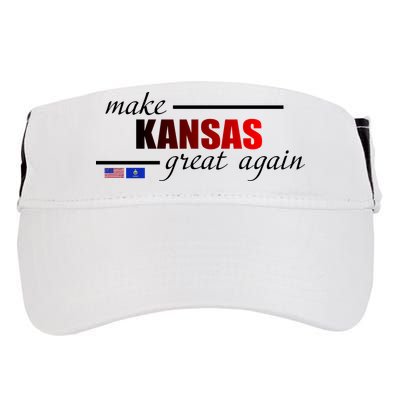 Make Kansas Great Again Adult Drive Performance Visor