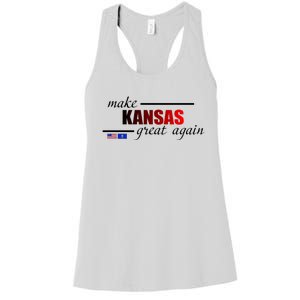 Make Kansas Great Again Women's Racerback Tank