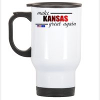 Make Kansas Great Again Stainless Steel Travel Mug